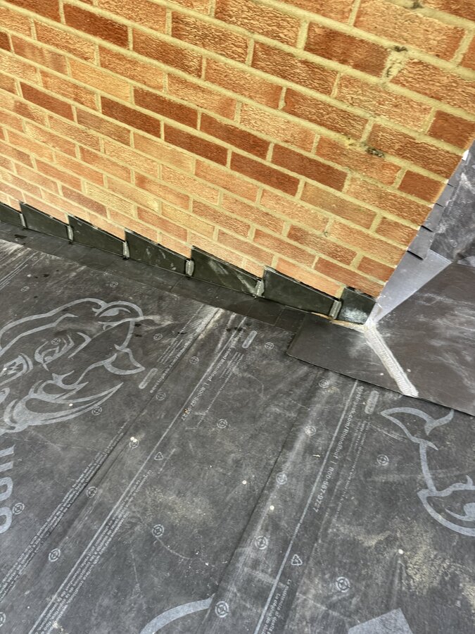 Step flashing complete