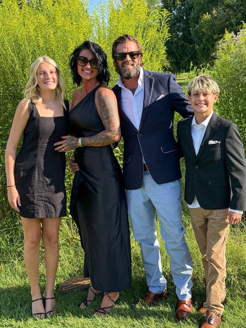 Shane and family — Great American Roofing